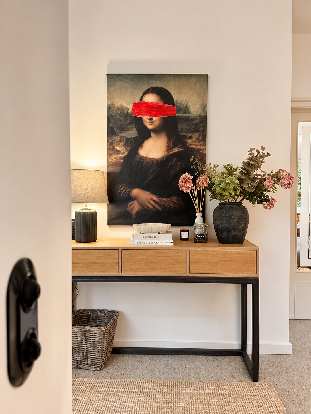 Einfamilienhaus Hamburg – Interior mit Kunst